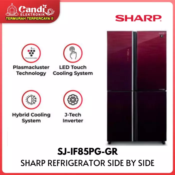 Kulkas Side By Side Sharp